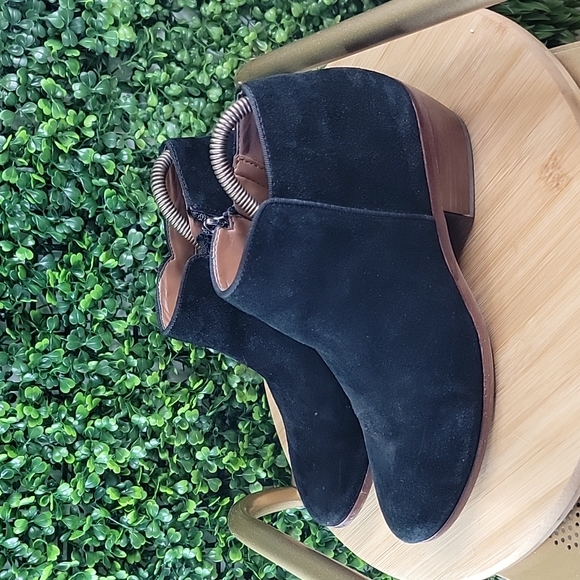 Sam Edelman Shoes - Sam Edelman Womens Petty Suede Ankle Booties Black Size 7M